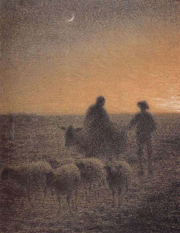 Jean Francois Millet Dark china oil painting image